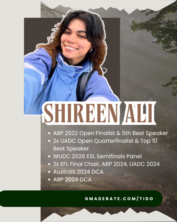 TIDO 2026 | Taiwan International Debate Open 2026