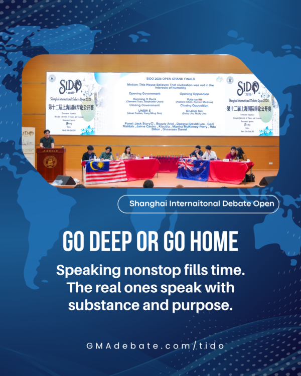 TIDO 2026 | Taiwan International Debate Open 2026