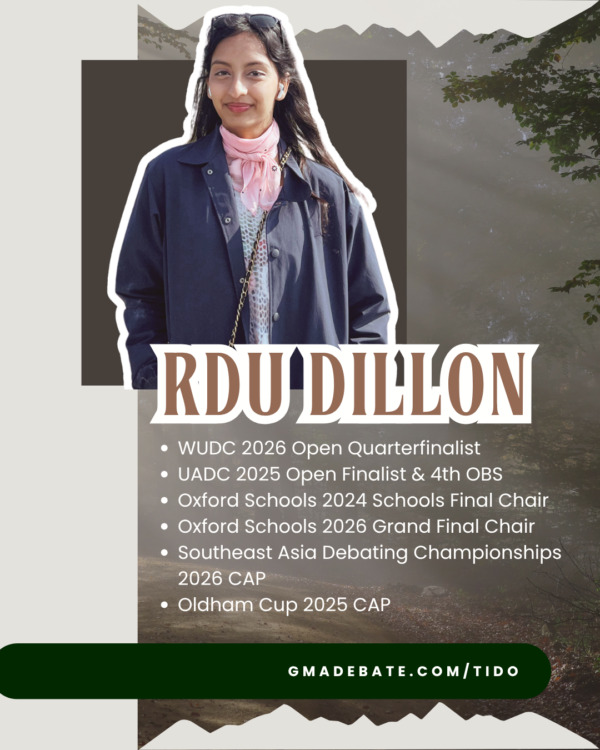 TIDO 2026 | Taiwan International Debate Open 2026